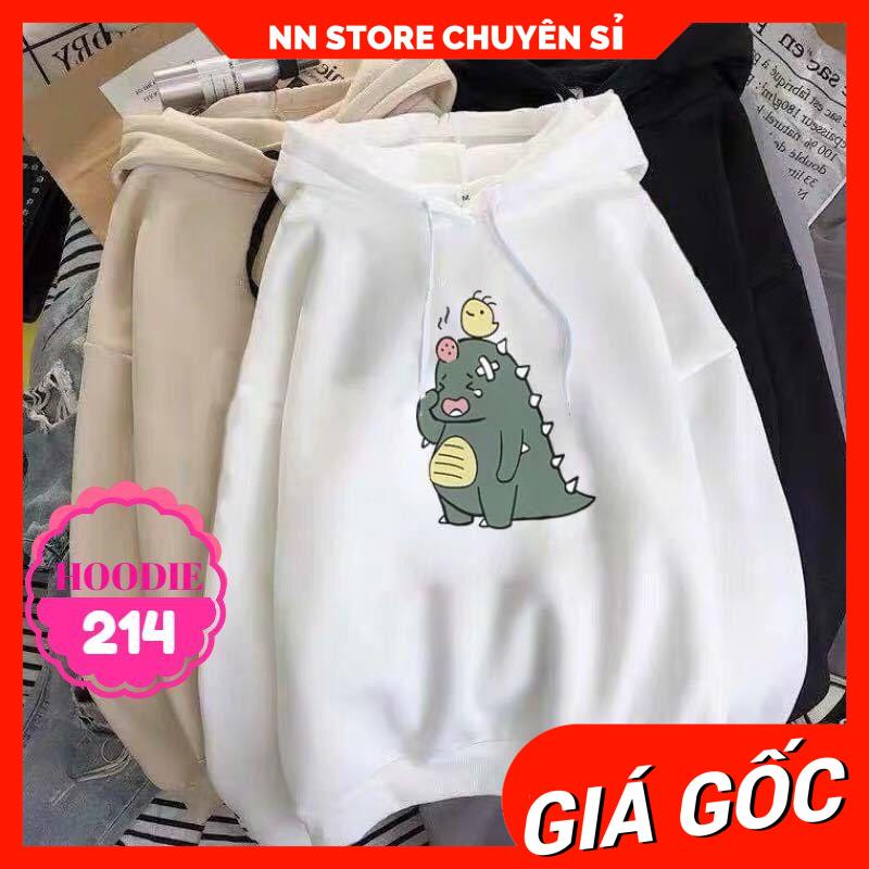 ÁO HOODIE IN HÌNH XINH XẮN AHD214 ⚡FREESHIP⚡100% ẢNH THẬT⚡ ÁO KHOÁC NỈ ⚡ ÁO SWEATER