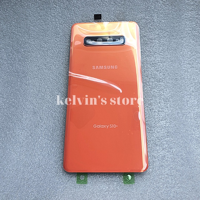 Vỏ Nắp Lưng Samsung S10 Plus,Kèm Kính Camera,Mặt Lưng Tráng Gương Hàng Đẹp.