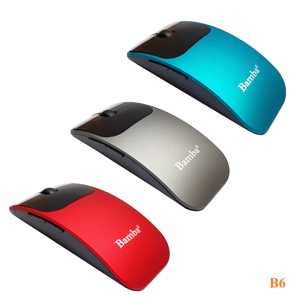 Chuột máy tính không dây B6 siêu nhạy - Mouse không dây B6 nhiều màu