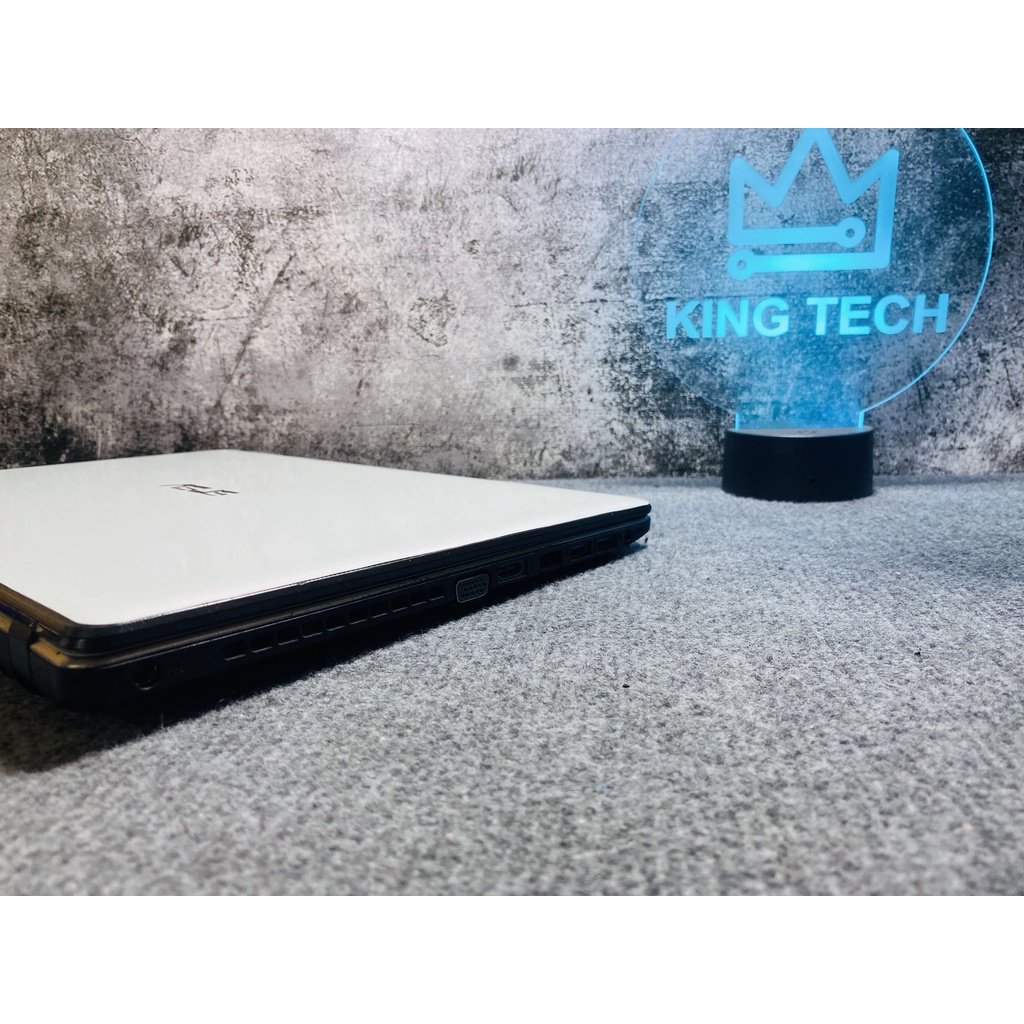 Laptop Cũ Asus X550L Trắng Mỏng Nhẹ Core i5 / Ram 8gb / ssd / card màn hình vga rời 2gb / Chơi Game, Đồ Họa Cực Khủng