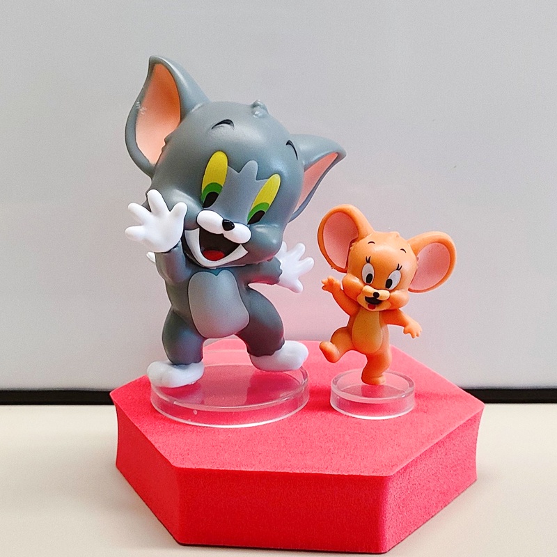 Set 12 Mô Hình Đồ Chơi Nhân Vật Tom and Jerry