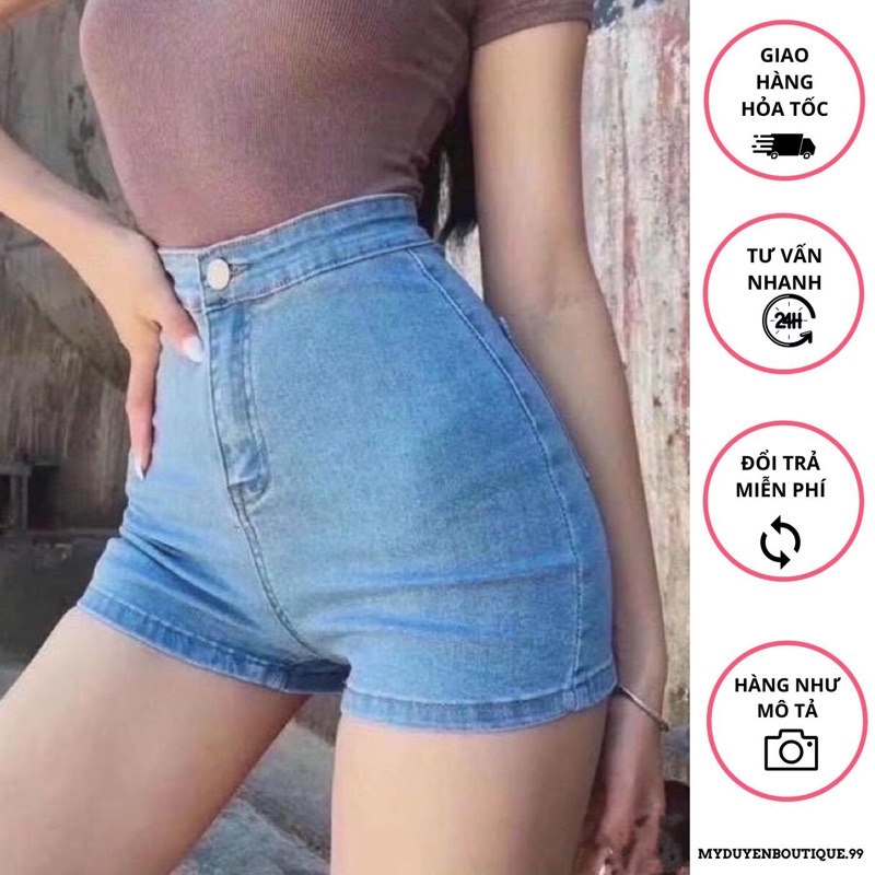 Quần short , quần đùi  jean - kaki basic ( ảnh thật )