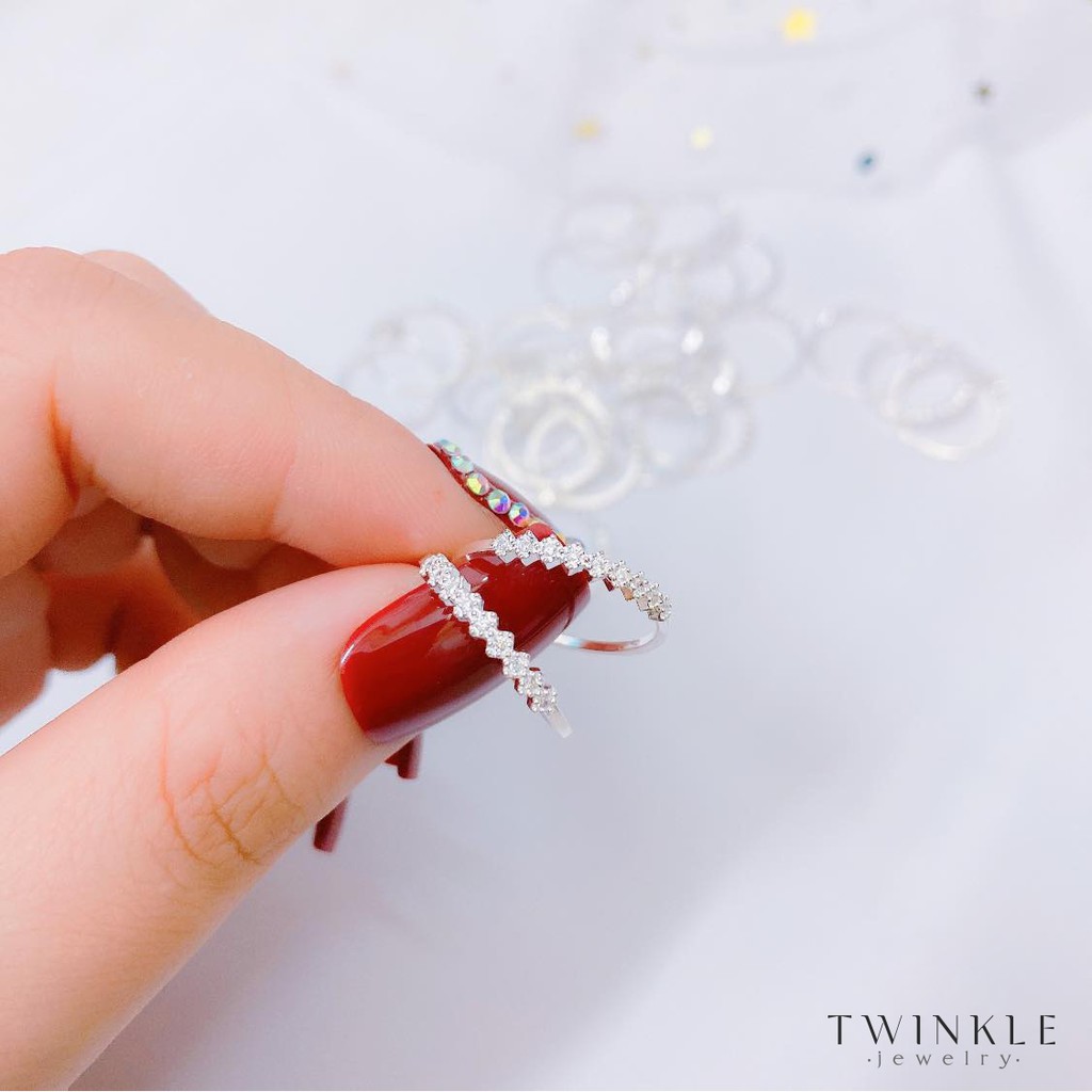 Nhẫn nữ Simple Ring - Nhẫn bạc nữ - Phụ kiện trang sức Twinkle Jewelry N0003