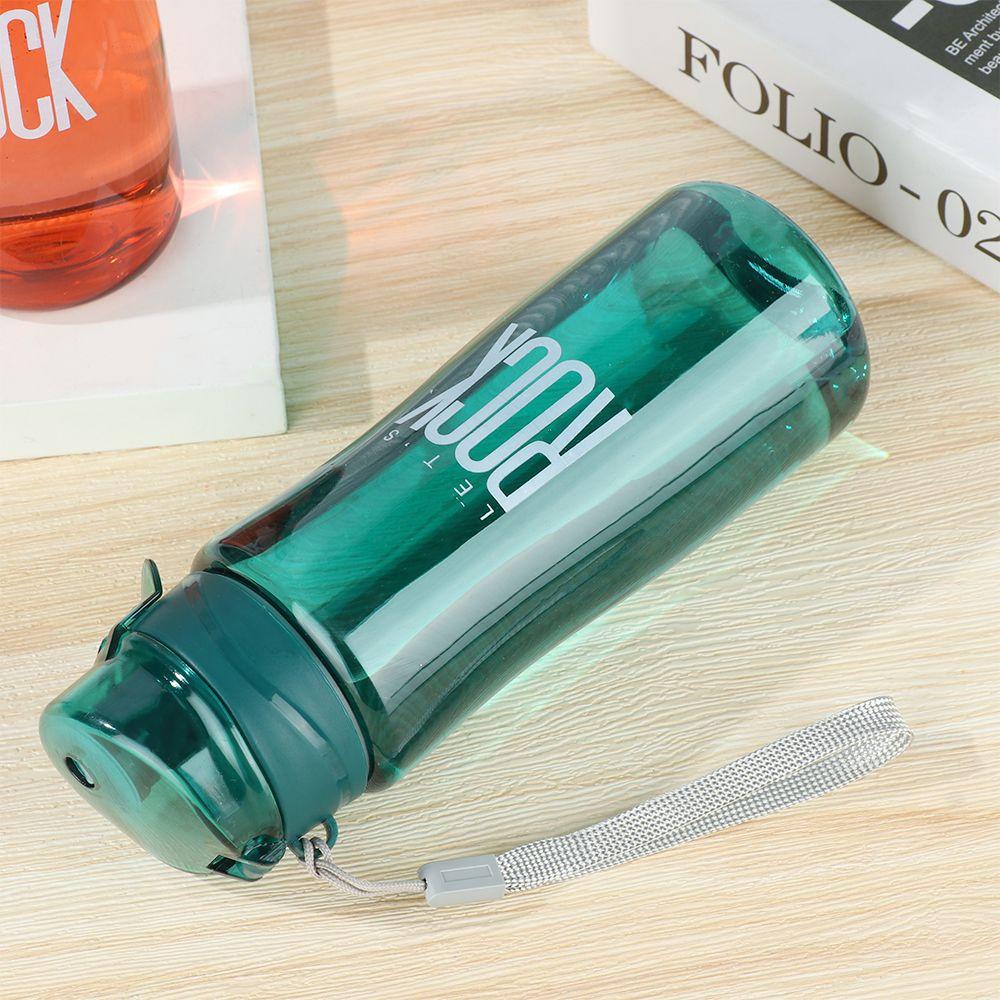 ♫DAPHNE♫ 550m Plastic Water Bottle Drinkware Drinking Cup Drink Bottle Water Cup Outdoor Climbing Fitness Sports Portable Travel Kettle/Multicolor