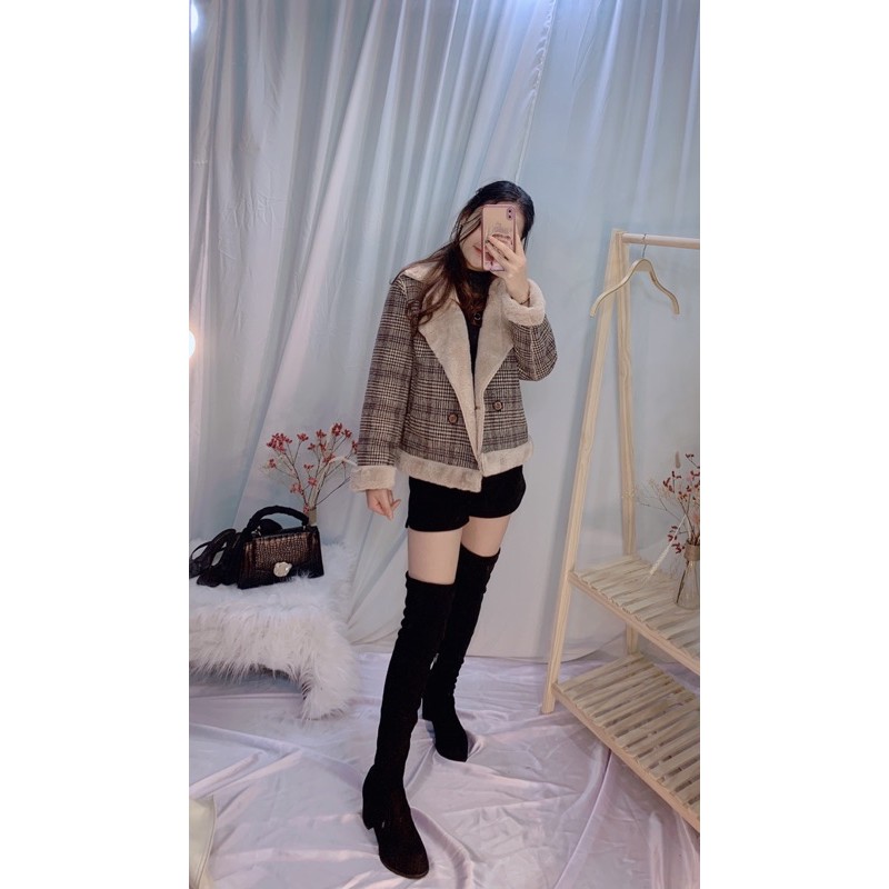 BỐT ĐÙI DA LỘN QUA GỐI