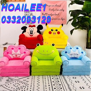 Ghế lười bông hình thú cho bé siêu đáng yêu