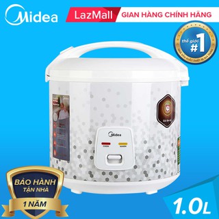 Nồi cơm điện midea cao cấp 1.0l cm1025 - chính hãng, bảo hành 12 tháng