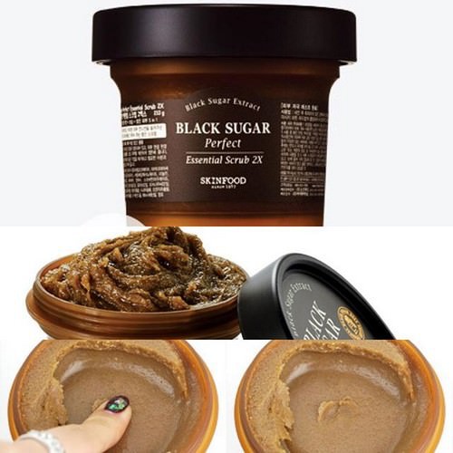 Tẩy Tế Bào Chết Chiết Xuất Đường Đen Skinfood Black Sugar Perfect Essential Scrub 2X 210gram | BigBuy360 - bigbuy360.vn