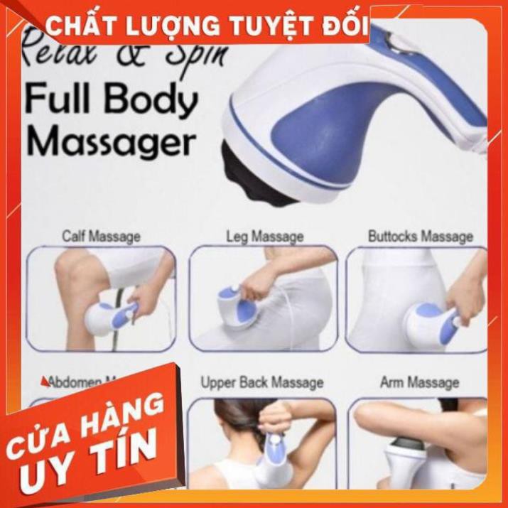 SỐC SALE [HÀNG LOẠI 1] Máy Massage Cầm Tay Relax & Spin Tone 5 Đầu A781