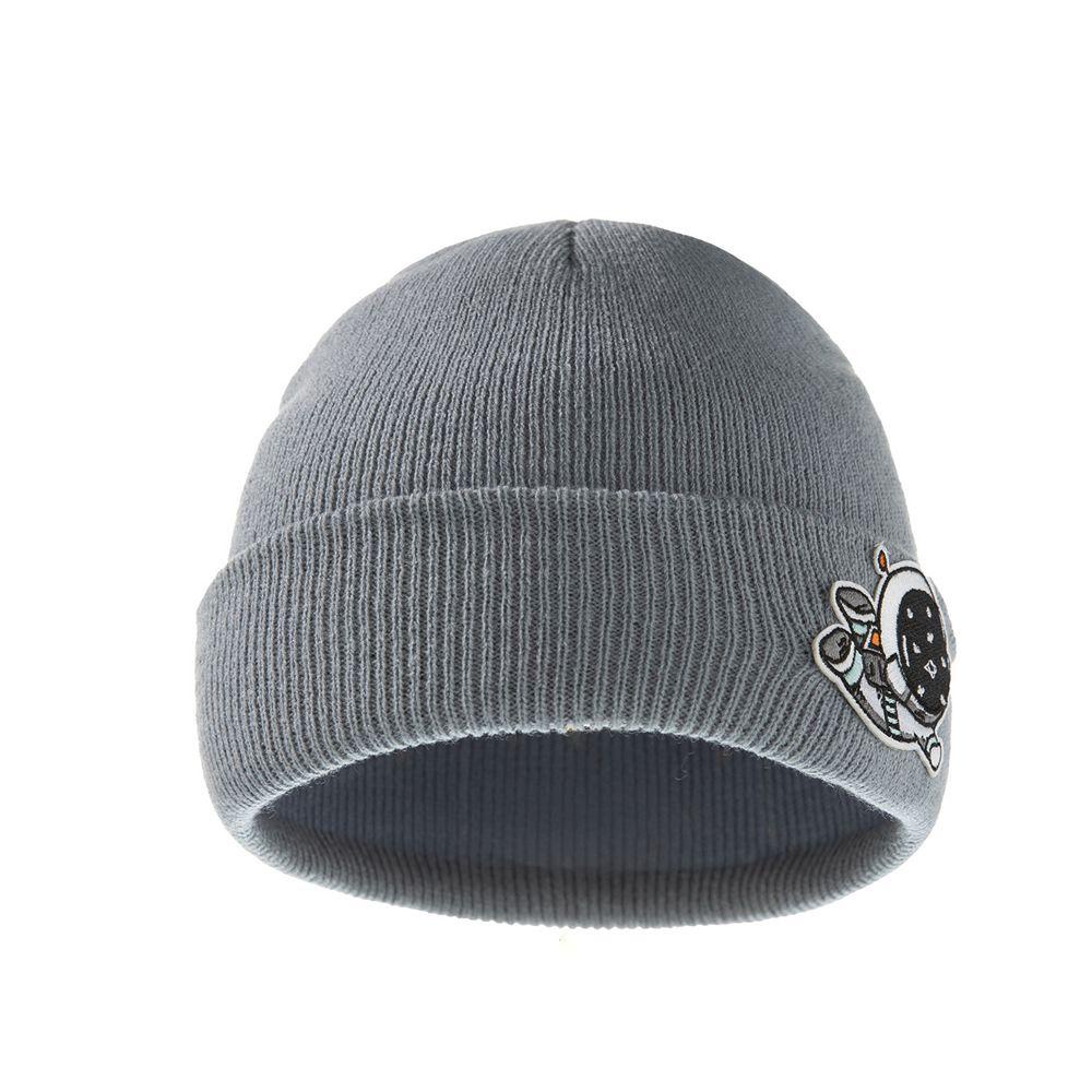 Mũ Beanie Hip Hop Thêu Họa Tiết Cho Bé 1-4 Tuổi
