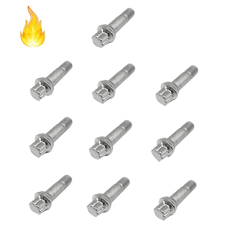 Bộ 10 Đai Ốc Bánh Xe Cho Mercedes Benz W164 W166 X204 W221 C216 C CL E GL ML S Class A0009905407