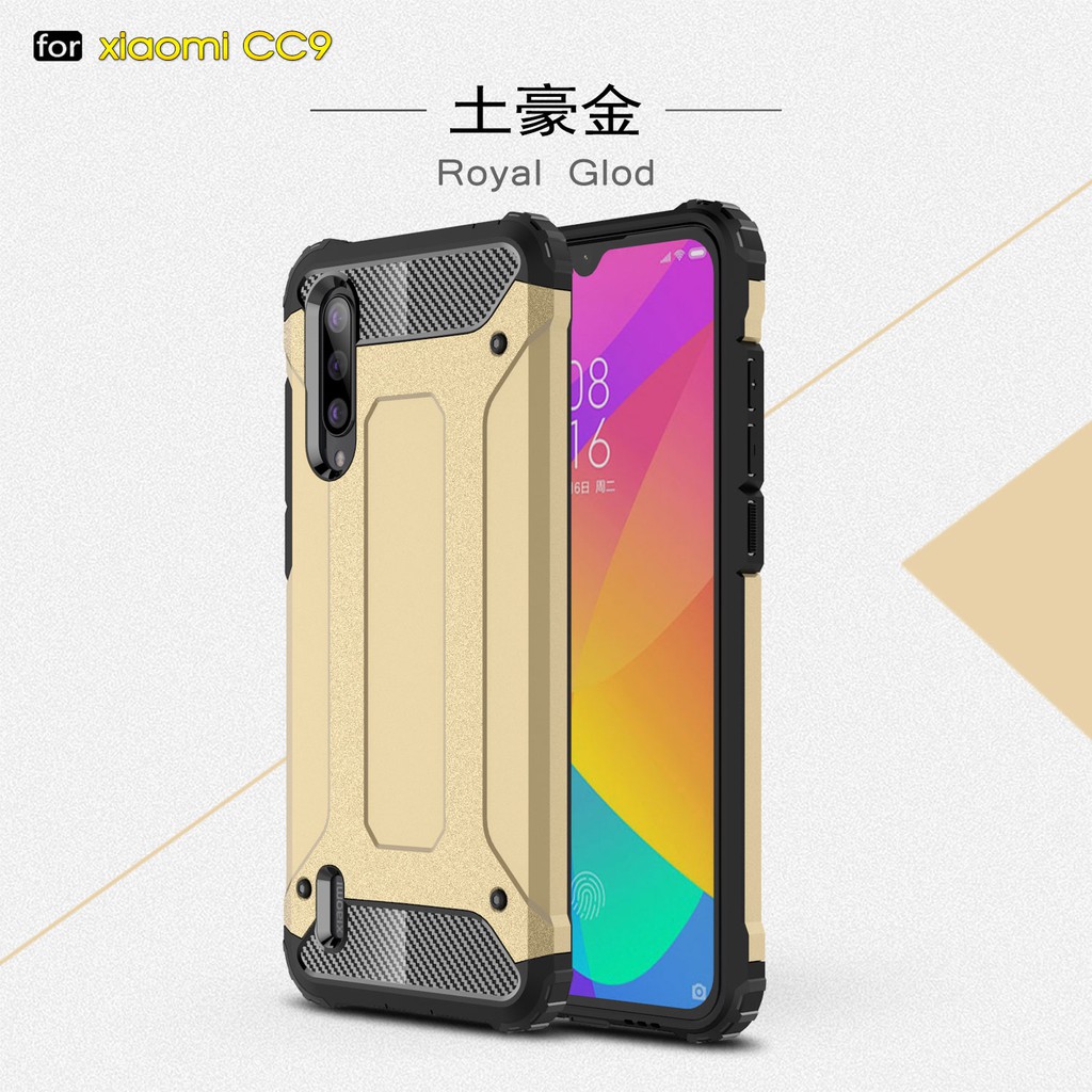 Ốp Lưng Chống Sốc Cho Điện Thoại Xiaomi Mi Cc9 / Cc9E / 9 Lite / A3