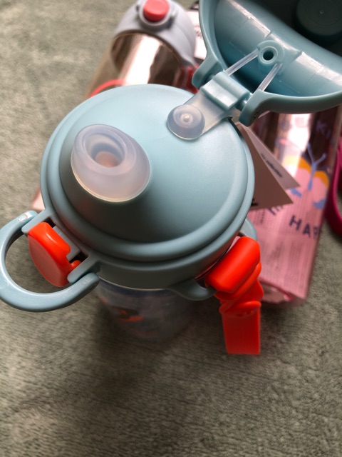 Bình nước thể thao cho bé Skip Hop Zoo Lock-Top Sports Bottle 414ml - chính hãng nhập Mỹ Skiphop