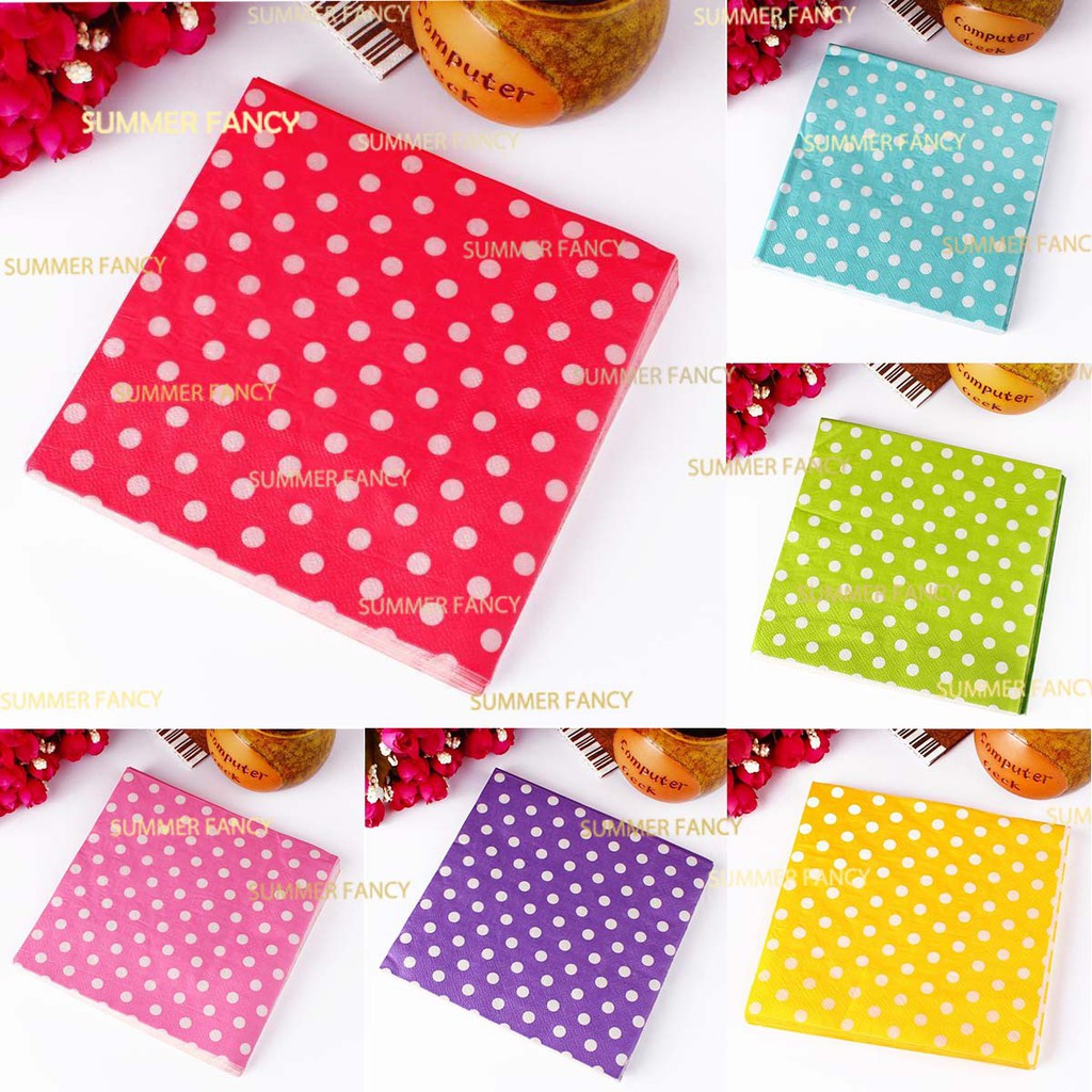 khăn trải bàn 1.8m x 1.08m nilong chấm bi vương miện phụ kiện sinh nhật polka dots Table-cloth Party decoration