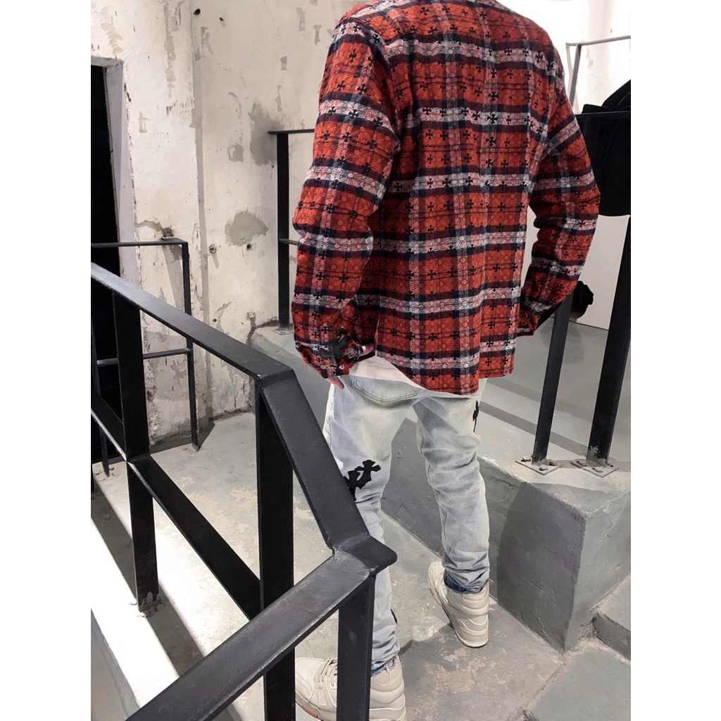 Áo Shirts Chrome Heart BabyRed  FW22