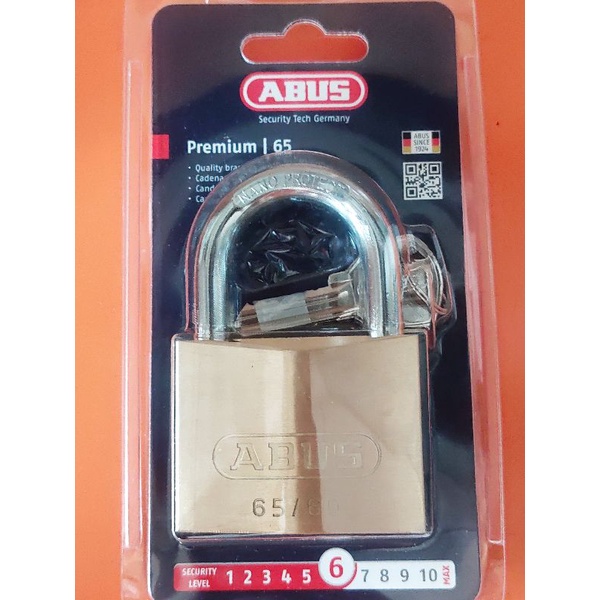 Khóa Treo Đồng ABUS 65/60 - Khóa số 1 ở Đức - Made in Germany