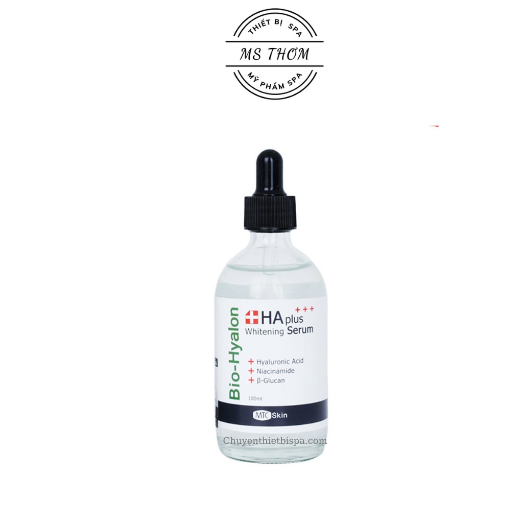 Serum HA Plus Whitening Chính hãng MTC Skin Hàn Quốc chai 100ml cấp ẩm, dưỡng da