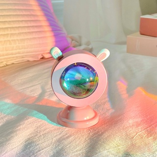 Đèn LED để bàn hình hoàng hôn