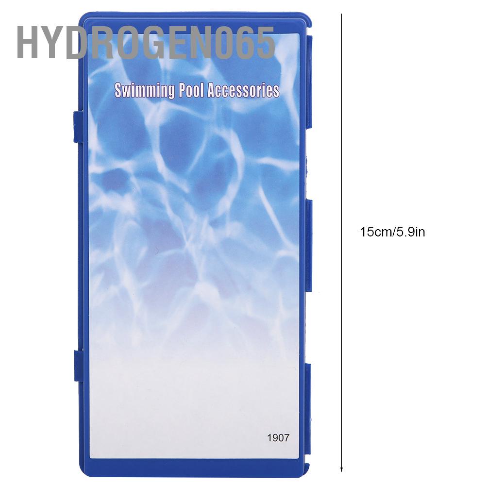 Tác nhân phát hiện PH.OTO Bộ kiểm tra chất lượng nước PH clo Máy kiểm tra bể bơi Hộp thử nghiệm Hydrogen065