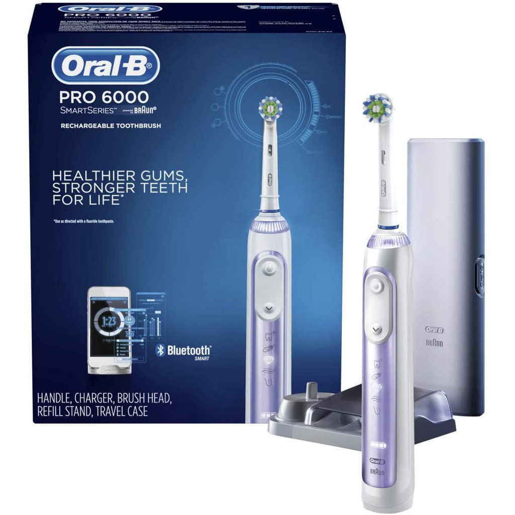 Bàn chải điện ORAL-B Smart Series PRO 3000, 5000, 6000, Genius - Kết nối bluetooth