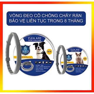 Vòng cổ chống ve rận cho chó mèo {dhtn}