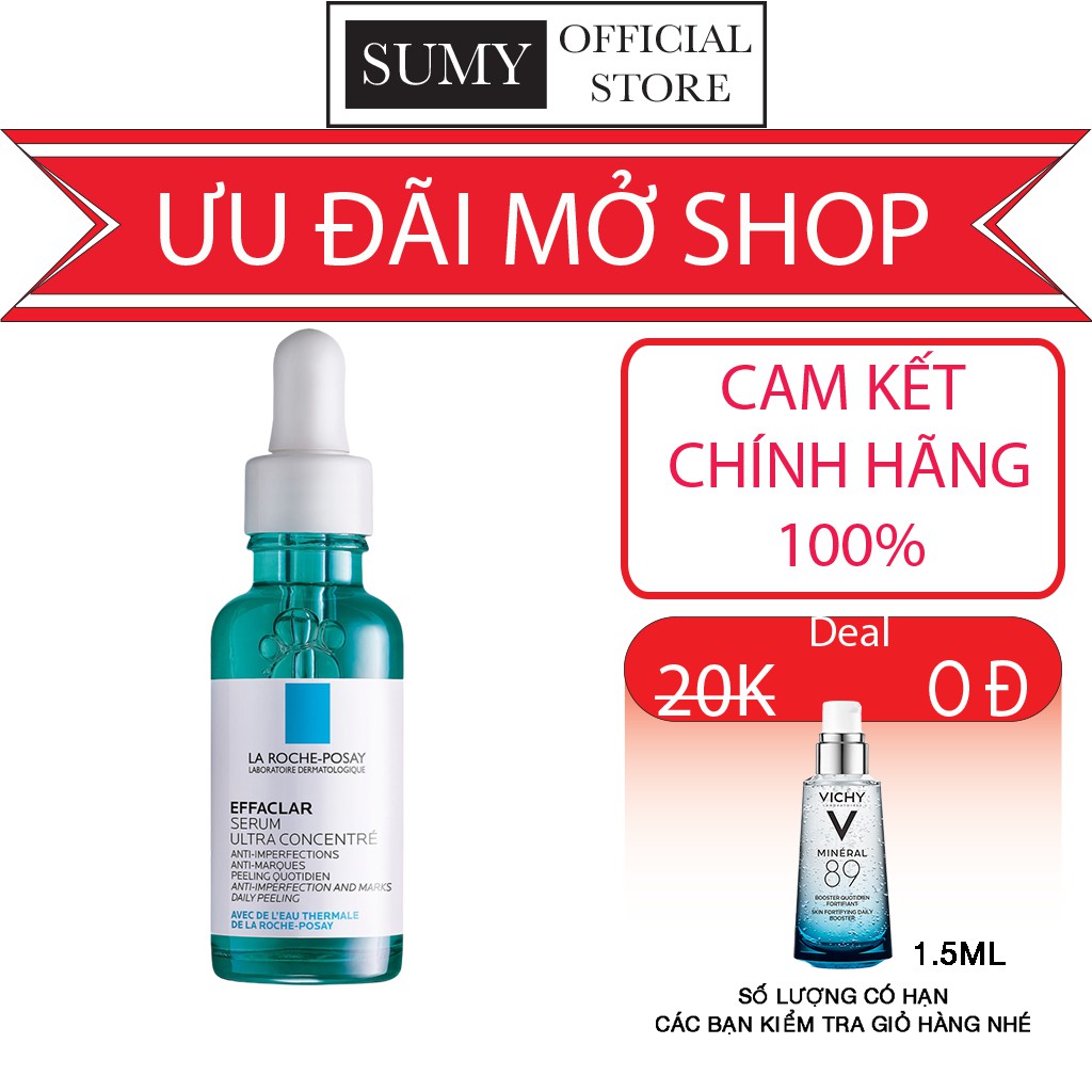 Dưỡng chất chuyên sâu giúp hỗ trợ quá trình tái tạo da La Roche-Posay Hyalu B5 Serum 30ml - SUMY