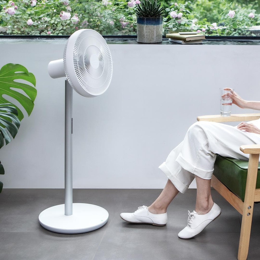 Quạt cây thông minh XIAOMI Mijia Standing Fan 1X bản nâng cấp DC không ​chổi than khả năng làm mát diện tích rộng
