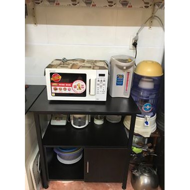 Kệ lò vi sóng, lò nướng  Khung sắt, Gỗ MDF  YL160-1 - 80x84x50 cm | BigBuy360 - bigbuy360.vn