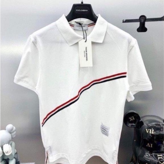Áo Polo form rộng tay lỡ thome unisex chất liệu cotton 100% dày dặn thoáng mát dành cho cả nam và nữ . chất đẹp giá xởng