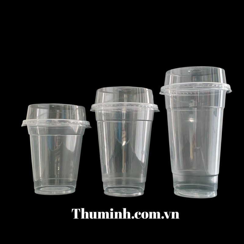 Lốc 50 Ly Nhựa PP 360ml, 500ml, 600ml, 700ml Có Nắp