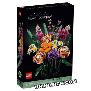 Lego unik brick creator 10280 flower bouquet bó hoa lego chính hãng .