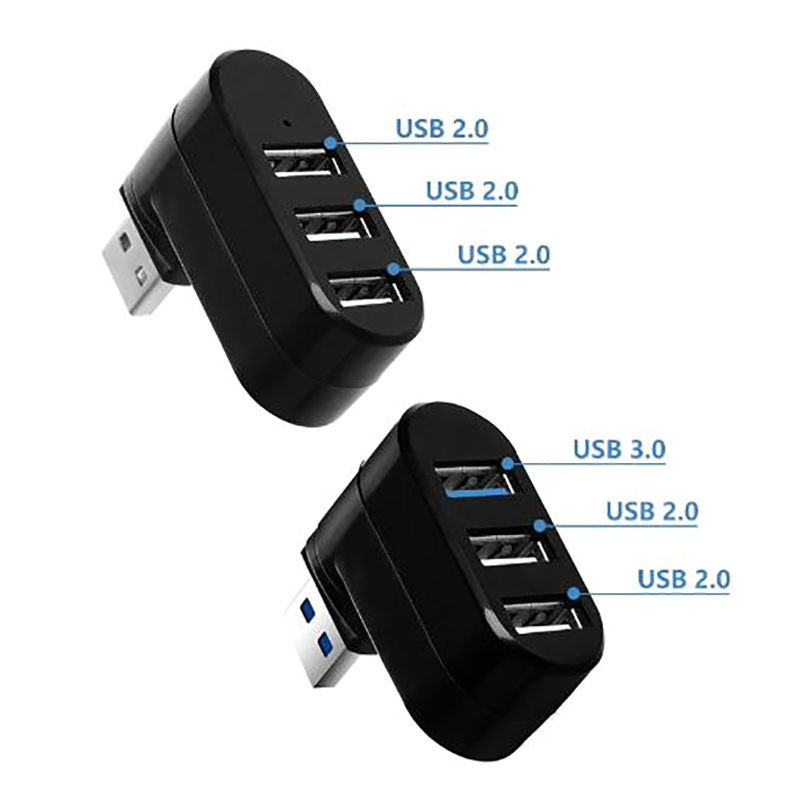 Bộ Chia 3 Cổng Usb 2.0 / 3.0 Tốc Độ Cao | BigBuy360 - bigbuy360.vn