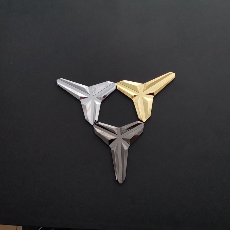 Nhãn Dán Ba Chiều Bằng Kim Loại In logo kobe Thể Thao Độ Chính Xác Cao Trang Trí Xe Hơi