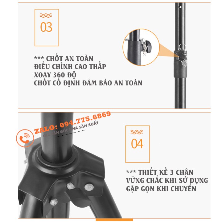 Giá Treo Tivi Di Động 3 Chân Dạng Đứng ErgoTek E1200 32 - 43 - 50 - 55 Inch - Xoay 360 Độ - [ Rẻ Hơn NB AVA1500 ]