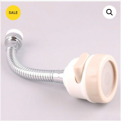 Đầu Vòi Xịt Nước Tăng Áp Cho Vòi Bồn Rửa - Dây dài