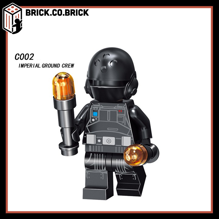 C001 - C008 Đồ chơi lắp ráp minifigures và lego mô hình phim truyện Chiến Tranh Giữa Các Vì Sao đặc sắc Star Wars: Gey