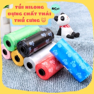 Cuộn Túi Nilon Đựng Chất Thải Thú Cưng
