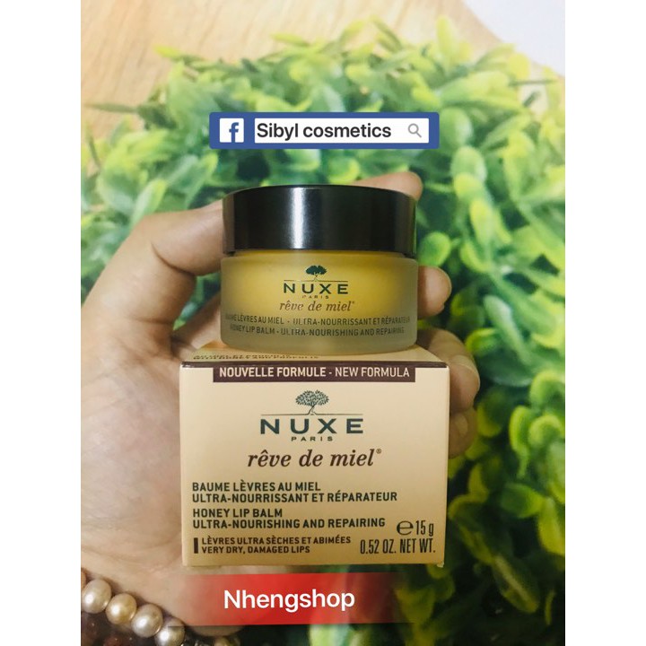 [Full 15gr] Son dưỡng môi Nuxe Rêve De Miel Lip Balm