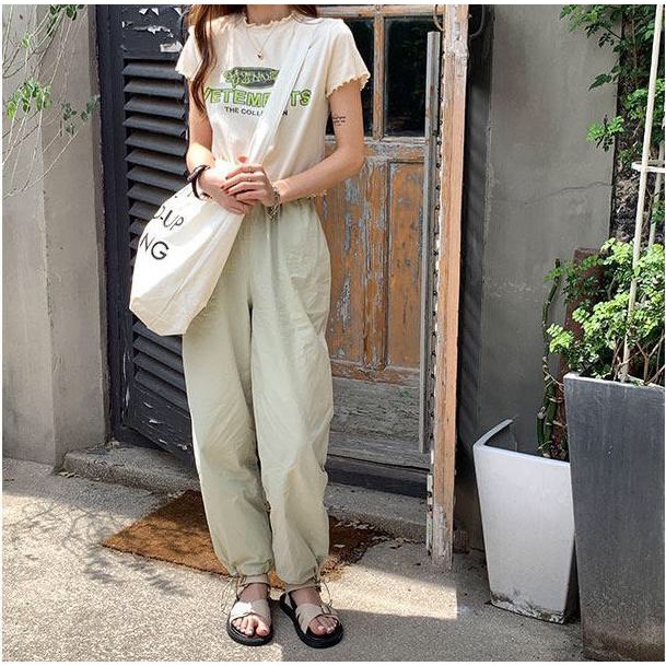 QUẦN JOGGER KAKI TRƠN 4 MÀU - QUẦN CULLOTES KAKI HỒNG TÍM ĐEN XANH HOT