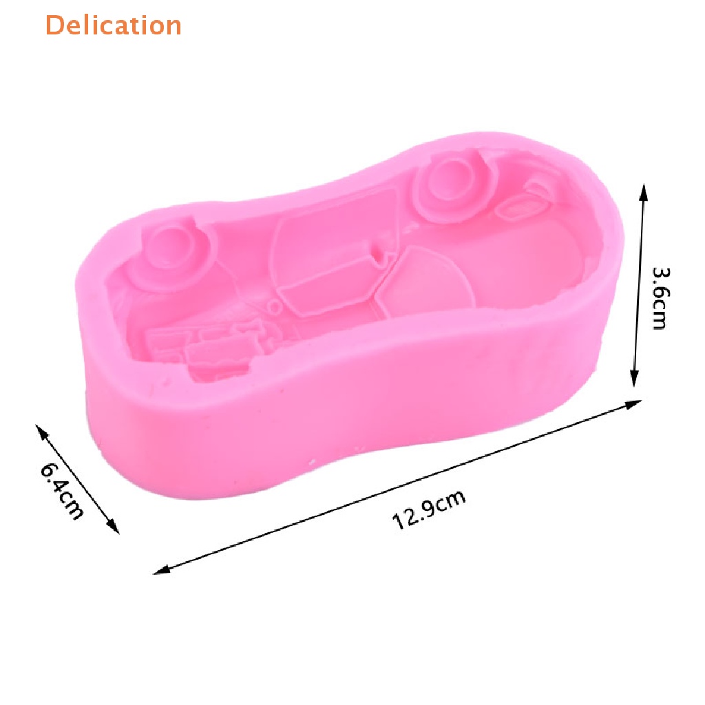 Khuôn Silicone Tạo Hình Xe Hơi Thể Thao 3D Trang Trí Bánh