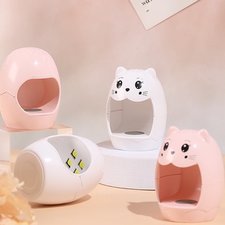 Đèn hơ móng mini , máy hơ gel mini hình con mèo.