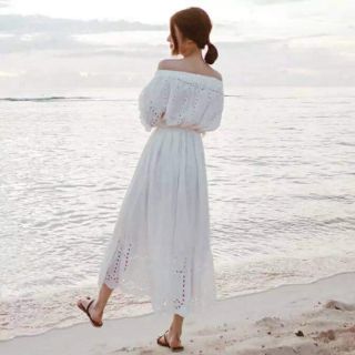 (chi thu)Combo Maxi ren đục lỗ