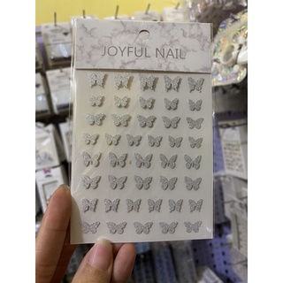 Sticker nail nhũ flash