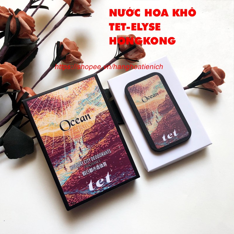 Nước hoa khô TET-Elyse HongKong - Nước hoa sáp nhỏ gọn, thơm, tiện dụng - Hạn sử dụng 5 năm | BigBuy360 - bigbuy360.vn