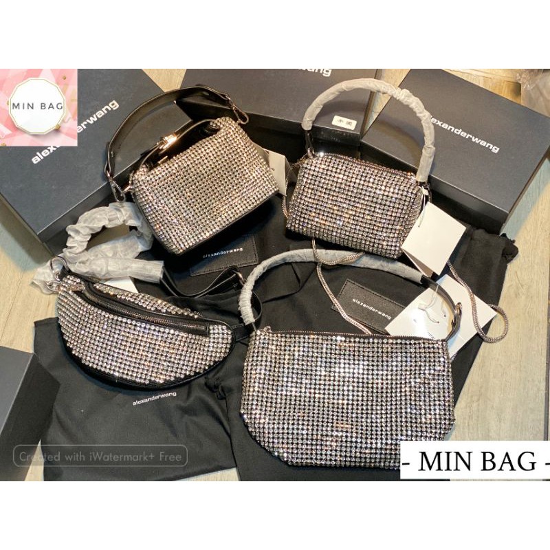 TÚI WANG AA ĐÍNH ĐÁ BLING BLING HÀNG FULLBOX