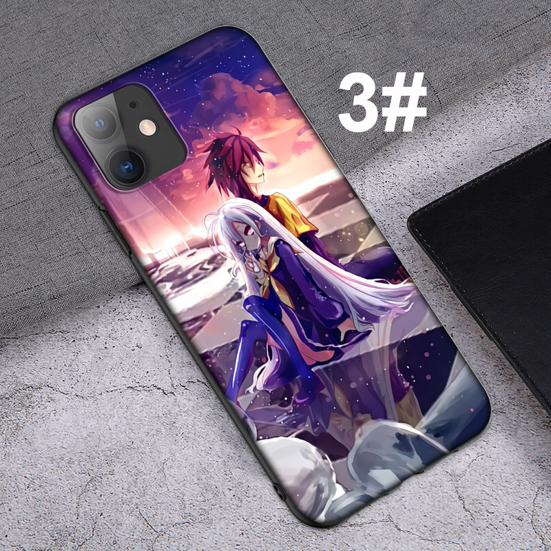 iPhone XR X Xs Max 7 8 6s 6 Plus 7+ 8+ 5 5s SE 2020 Casing Soft Case 99LU No Game No Life Anime mobile phone case