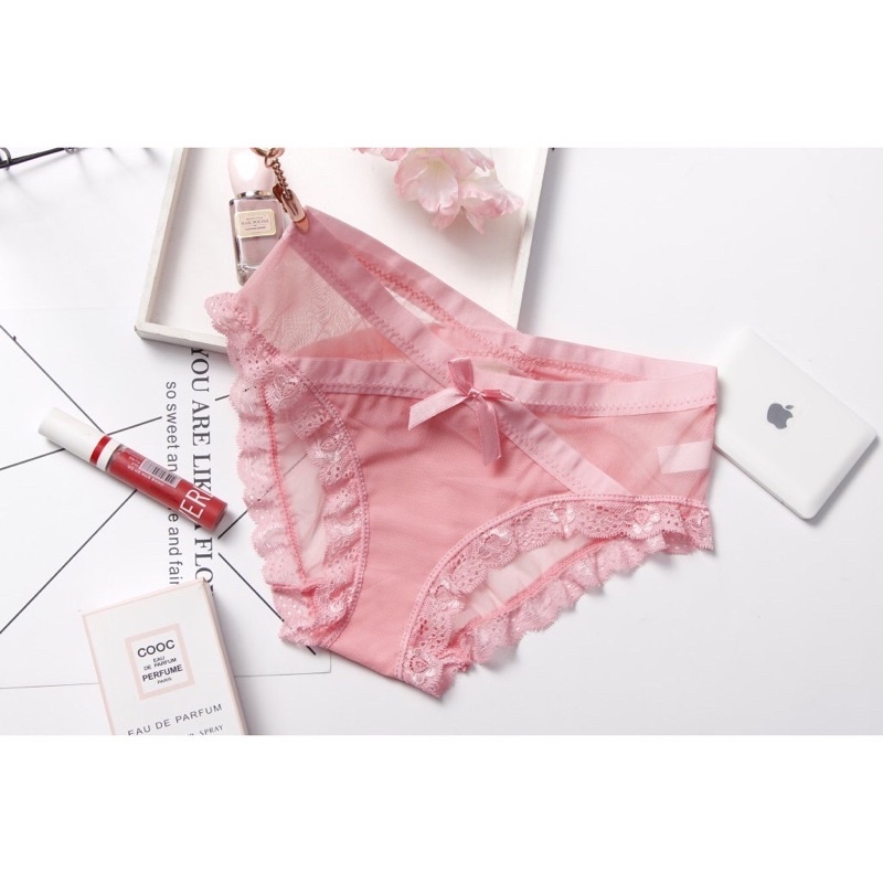 Quần lót nữ, quần lót ren nữ cạp chéo mềm mại sexy quyến rũ