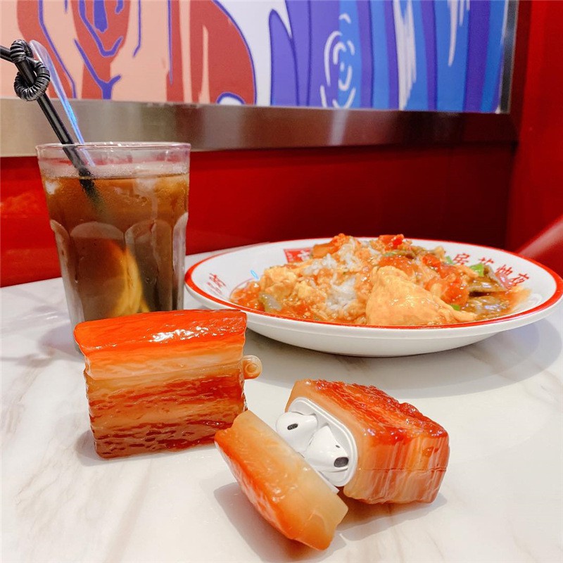 Case Airpod 1 2 - Airpod Pro Ốp Bảo Vệ Hình Thịt Kho