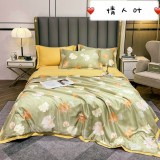Bộ chăn ga gối lụa thái , sét lụa thái nhập khẩu