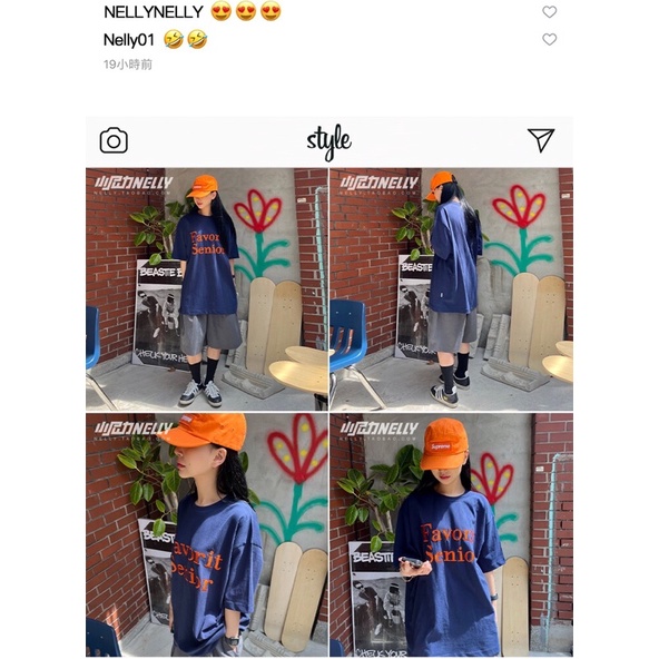 Áo phông nelly heybig sale (có sẵn) senior